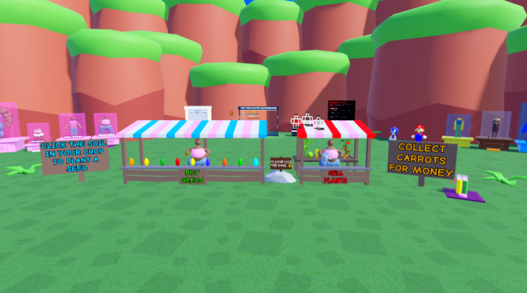 GROW A GARDEN WITH LOVELY PEACHES 🥕💜 screenshot