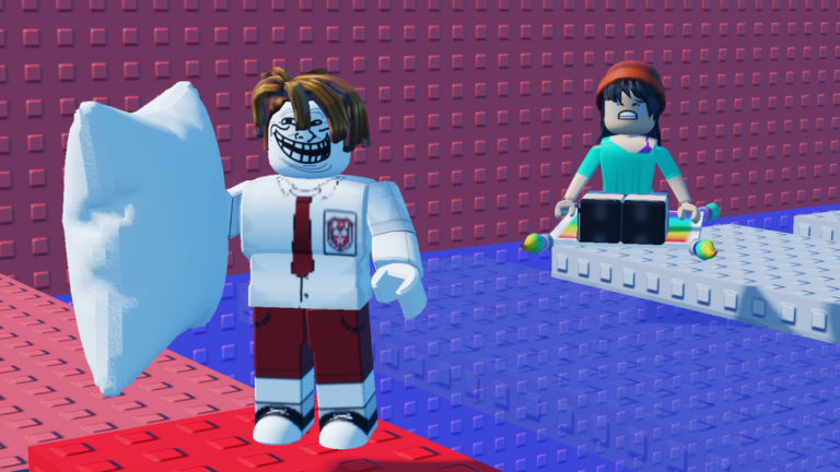 Troll Pillow Fight Tower😆 screenshot