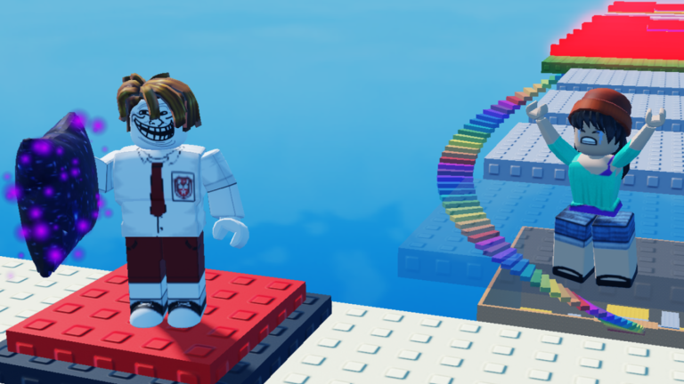 Troll Pillow Fight Tower😆 screenshot