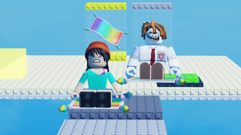 Troll Pillow Fight Tower😆 screenshot