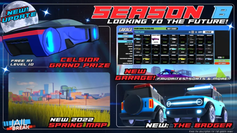 JailBreak 2022 🌻 Season 8 🌞 screenshot