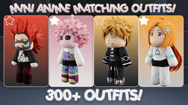 Mini Anime Matching Outfits screenshot
