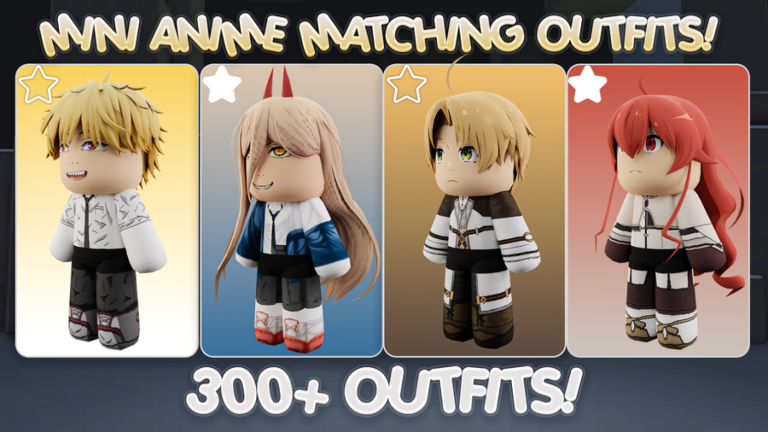 Mini Anime Matching Outfits screenshot