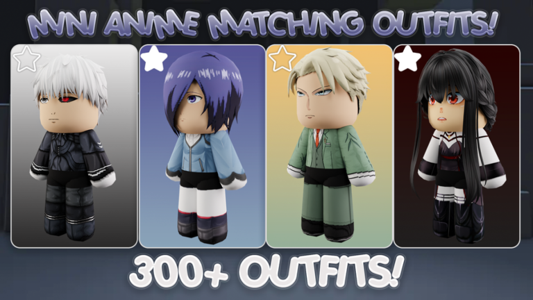 Mini Anime Matching Outfits screenshot
