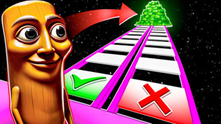 Fun Glass Bridge Challange! Squid Game screenshot