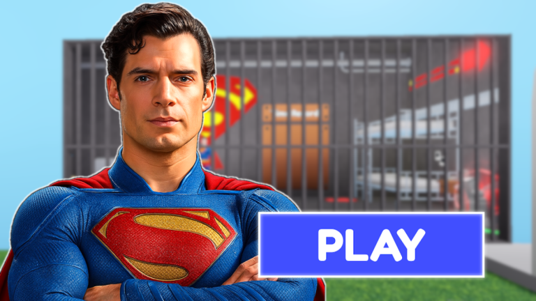 SUPERMAN'S PRISON RUN! OBBY⚡ screenshot