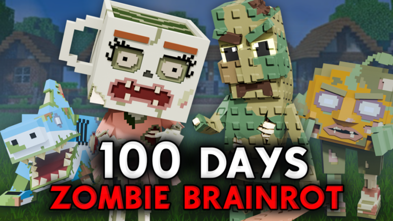 100 Days in Brainrot Zombie Apocalypse screenshot