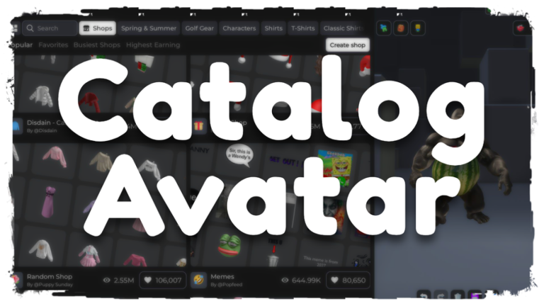 Catalog Avatar Creator Editor [Free UGC] 🛍️ screenshot