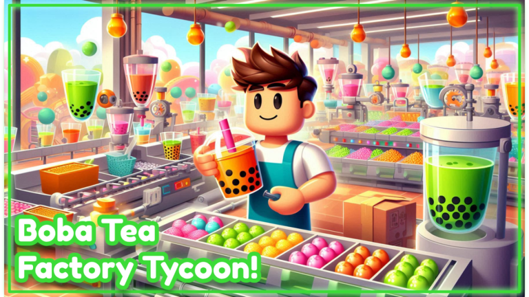 Boba Tea Factory Tycoon 🥤 screenshot