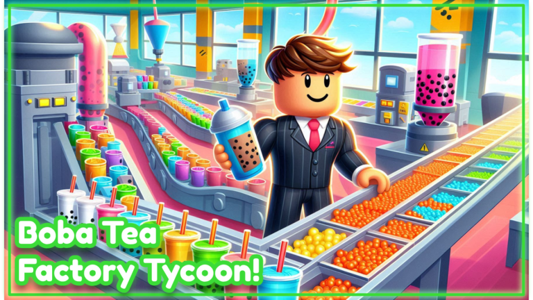 Boba Tea Factory Tycoon 🥤 screenshot