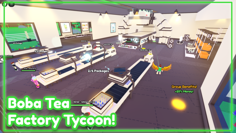 Boba Tea Factory Tycoon 🥤 screenshot