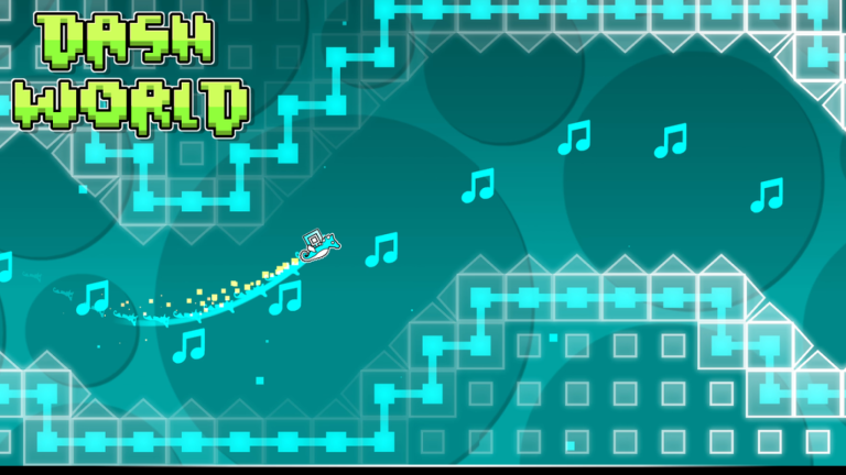 Dash World (Geometry Dash) screenshot