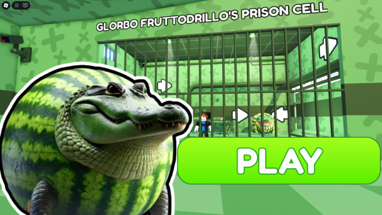 🐊🍉 GLORBO FRUTTODRILLO'S PRISON RUN! (Obby) screenshot