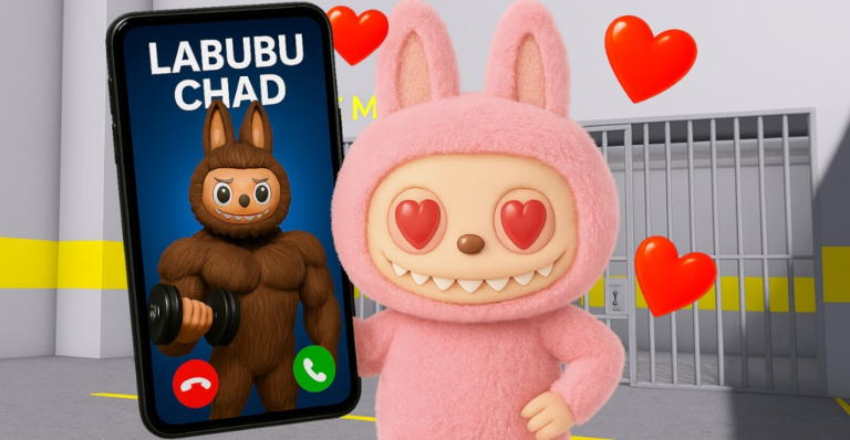🧸 LABUBU'S FAMILY PRISON RUN ESCAPE! Obby screenshot