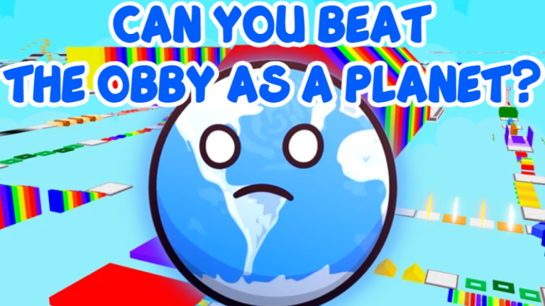 Obby but you're a Planet! screenshot