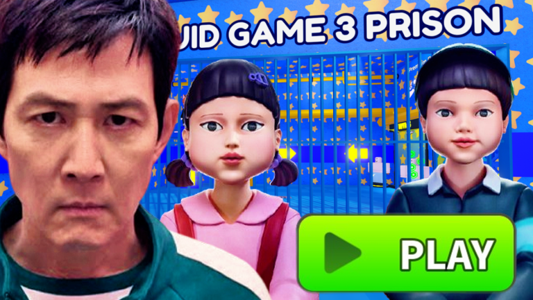 🦑SQUID GAME 3 PRISON RUN (OBBY!) screenshot