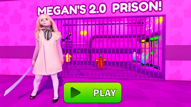 🎀MEGAN 2.0 PRISON RUN (OBBY!) screenshot