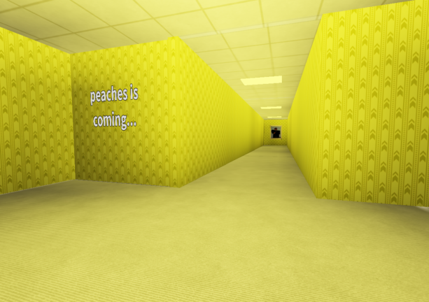 Survive Lovely Peaches In The Backrooms screenshot