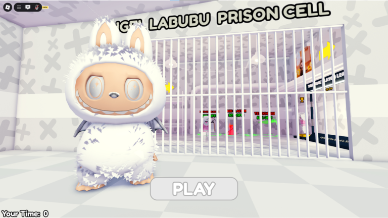👼 ANGEL LABUBU'S PRISON RUN! (OBBY) screenshot