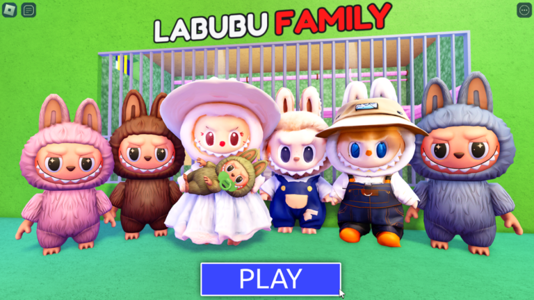 🐻 LABUBU'S FAMILY PRISON RUN! (OBBY) screenshot