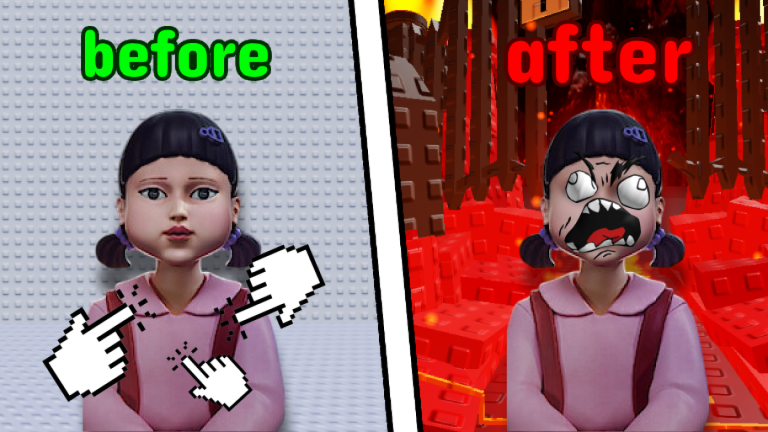 Don't Press Squid Game Doll!  😡  screenshot