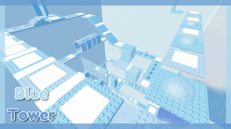 Blue Stage Tower 💙 (400+ Stages) screenshot