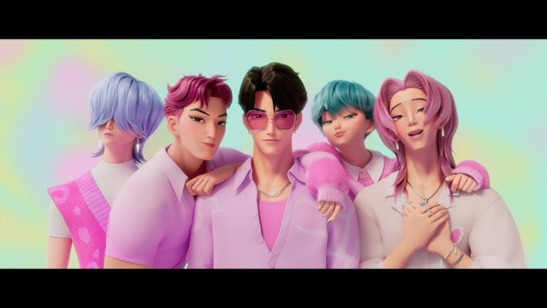 KPop Demon Hunters Cart Ride screenshot