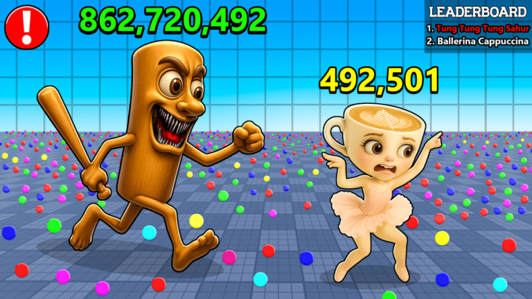 Eat Brainrot To Grow HUGE screenshot