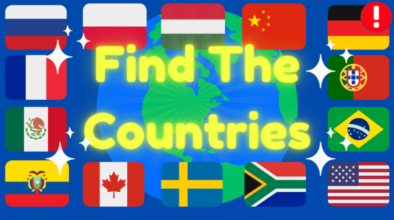 [🌎] Find The Country Flags! screenshot