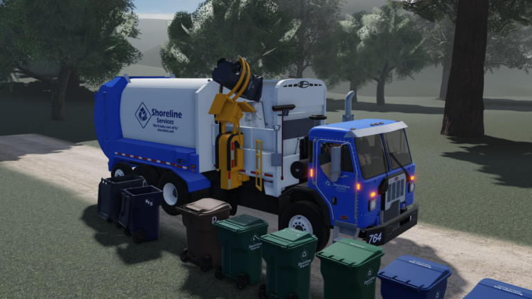 Garbage Truck Simulator: Shoreline Disposal (V3) screenshot