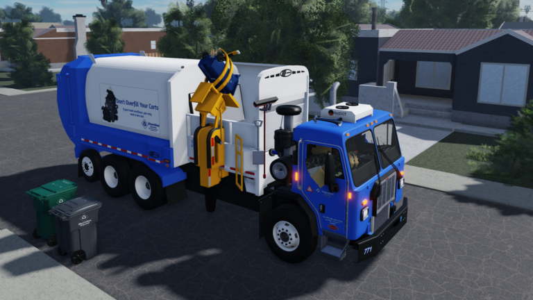 Garbage Truck Simulator: Shoreline Disposal (V3) screenshot