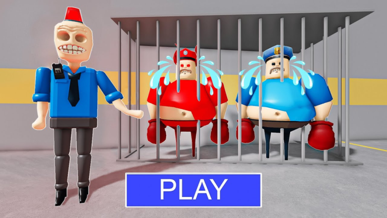 RUN FROM SIREN COP! (SCARY OBBY) screenshot