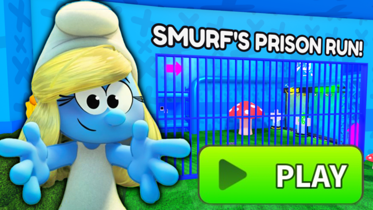 🍄 SMURF'S PRISON RUN OBBY screenshot
