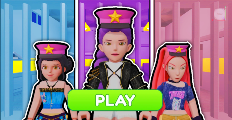 💜 KPOP DEMON HUNTERS FAMILY PRISON RUN! (Obby) screenshot