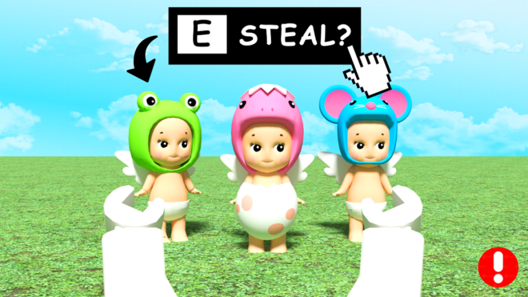 [3RD FLOOR!] Steal a Sonny Angel Baby screenshot