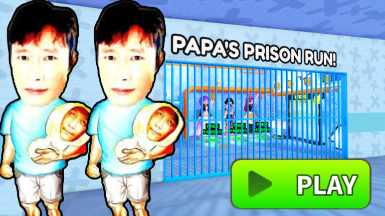 👶 PAPA'S PRISON RUN (OBBY!) screenshot