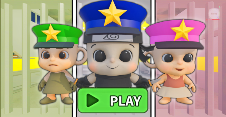 ☕️BABY CAPPUCCINO'S FAMILY PRISON RUN ESCAPE! (Obb screenshot