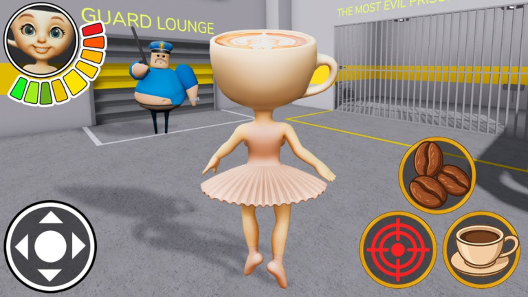 ☕️BABY CAPPUCCINO'S FAMILY PRISON RUN ESCAPE! (Obb screenshot