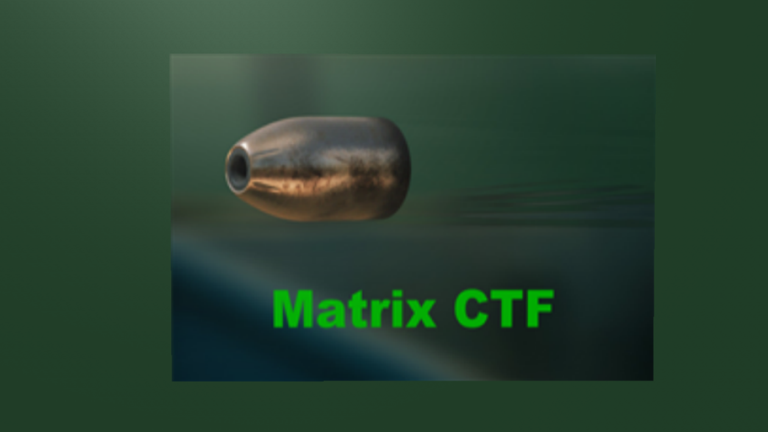 Matrix CTF screenshot