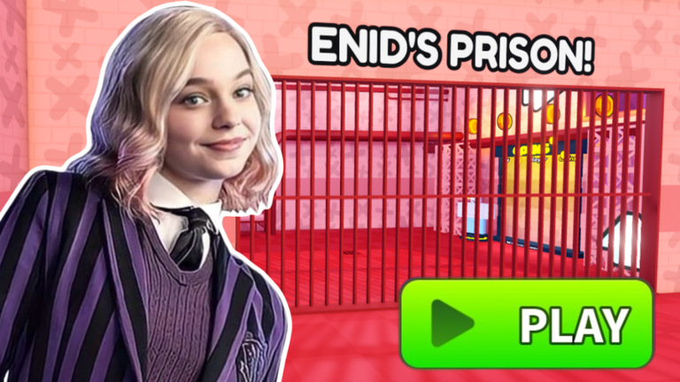 🌈 ENID'S PRISON RUN OBBY! screenshot