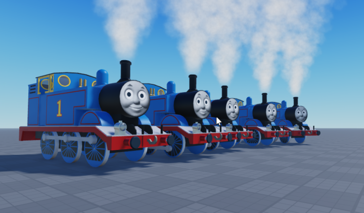 Drive Thomas and Friends on a Baseplate screenshot