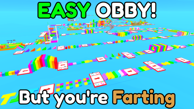 Obby but you're Farting! screenshot