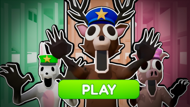 🦌99 NIGHT'S IN THE FOREST FAMILY PRISON RUN!(Obby screenshot