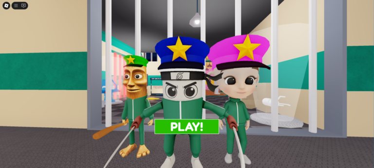 🦑 SQUID GAME BRAINROT FAMILY PRISON RUN! (Obby) screenshot