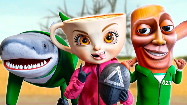 🦑 SQUID GAME BRAINROT FAMILY PRISON RUN! (Obby) screenshot