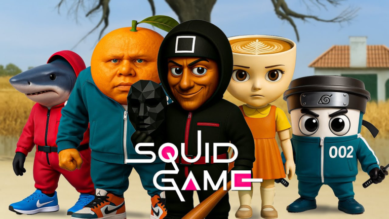 🦑 SQUID GAME BRAINROT FAMILY PRISON RUN! (Obby) screenshot