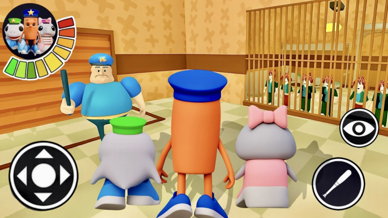 🪵 BABY TUNG TUNG SAHUR FAMILY PRISON RUN! (Obby) screenshot