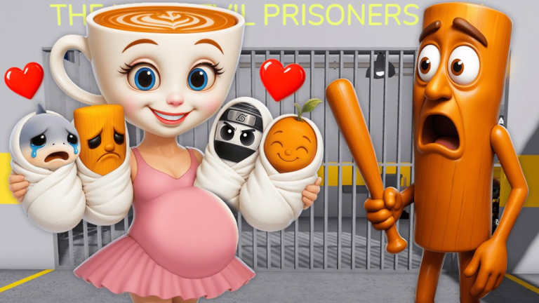 🪵 BABY TUNG TUNG SAHUR FAMILY PRISON RUN! (Obby) screenshot