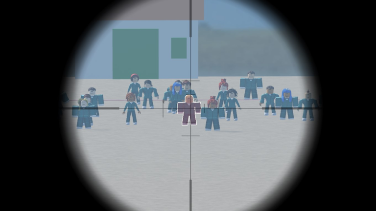 Squid Game but you are the sniper screenshot
