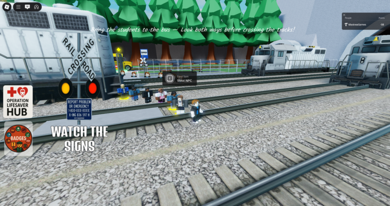 Rail Safety Week 🚂 Think Trains 🚦 screenshot